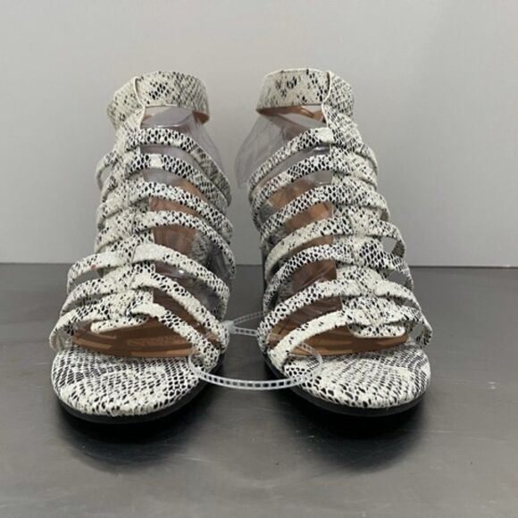 Vionic Sami Snake Sandal Strappy Block Heel Gladiator Ankle Strap Snake 9.5 M - Picture 6 of 9